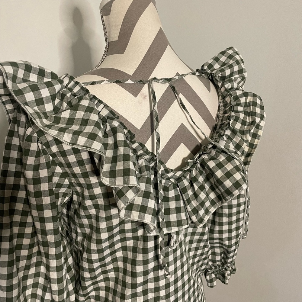 ASOS gingham top. 4. - Picture 5 of 6